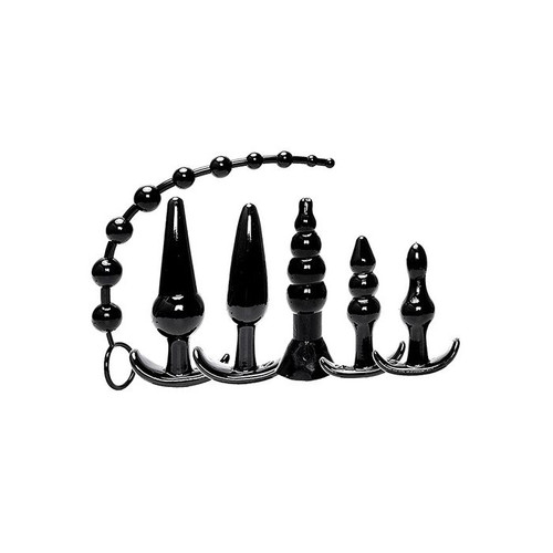 Try Curious 6pc Anal Plug Kit Try Curious 6pc Anal Plug Kit