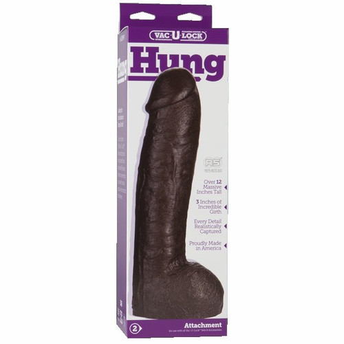 Vac-U-Lock Realistic Hung Dildo