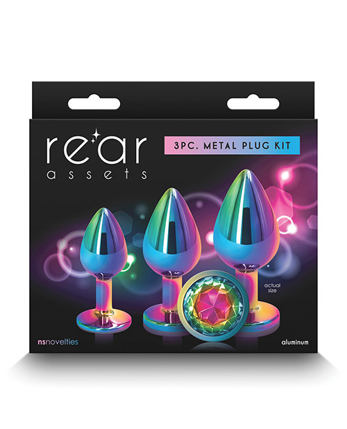 Rear Assets 3pc Metal Plug Kit Rear Assets 3pc Metal Plug Kit