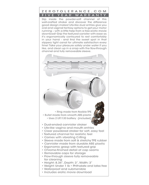 Zero Tolerance Double Dip Zero Tolerance Double Dip