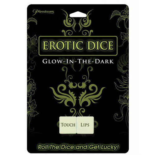 Erotic Dice - Glow in the Dark Erotic Dice - Glow in the Dark