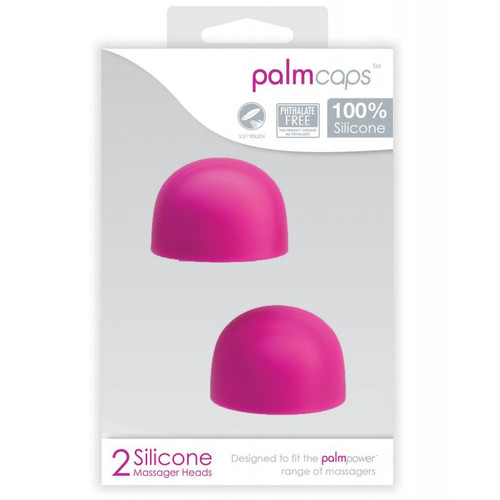 PalmCaps Silicone Massager Head Attachment - 2pk PalmCaps Silicone Massager Head Attachment - 2pk