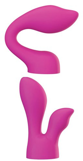 PalmSensual Silicone Massager Head Attachments - 2pk PalmSensual Silicone Massager Head Attachments - 2pk