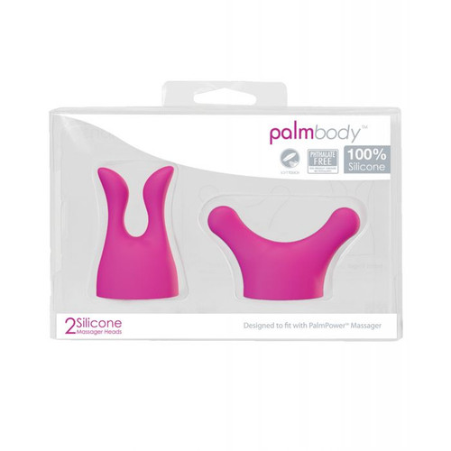 PalmBody Silicone Massager Head Attachments - 2pk PalmBody Silicone Massager Head Attachments - 2pk