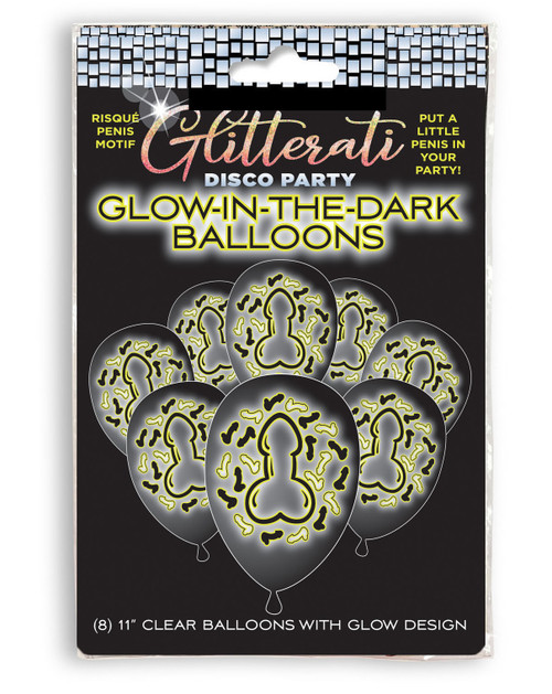 Glitterati Glow-In-The-Dark Balloons