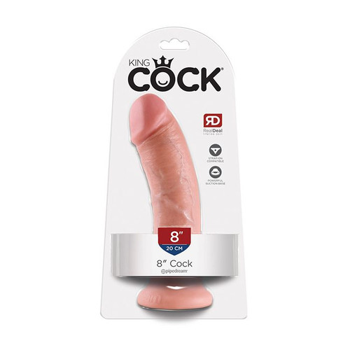 King Cock 8" Cock - Beige King Cock 8" Cock - Beige