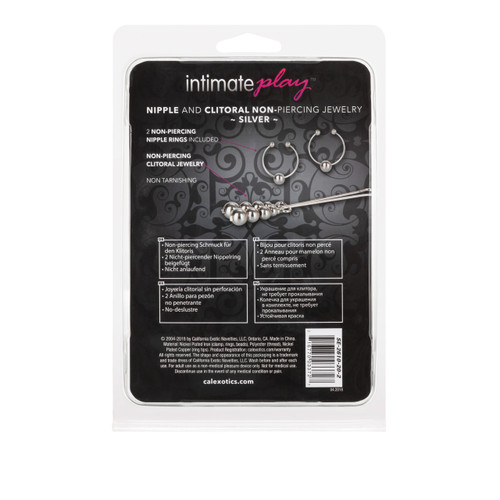 Intimate Play Nipple & Clitoral Non Piercing Body Jewelry