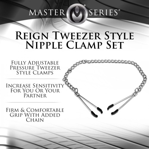 Master Series Reign Tweezer Nipple Vice Master Series Reign Tweezer Nipple Vice