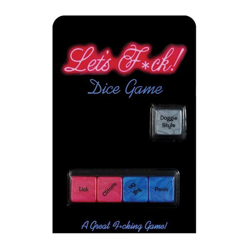 Let's F*ck! Dice Game Let's F*ck! Dice Game