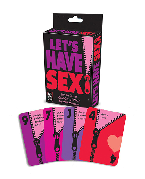 Let's Have Sex Card Game Let's Have Sex Card Game
