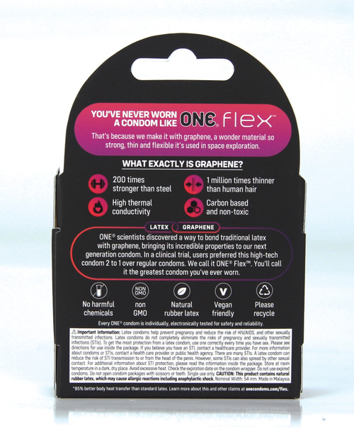 One Flex Ultra Thin Condoms - 3pk