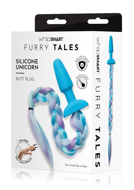 Whipsmart Furry Tales Silicone Unicorn Butt Plug