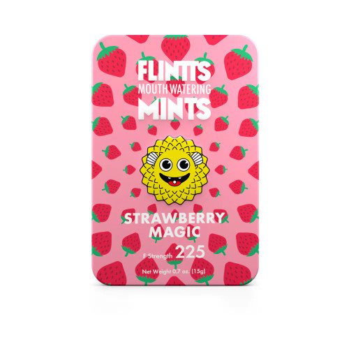 Flintts Mints Mouth Watering Mints - Strawberry Magic F Strength 225