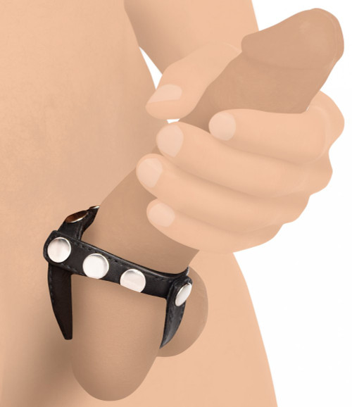 Strict Leather Cock Gear Leather Snap-On Harness