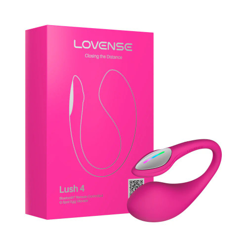 Lovense Lush 4 Bluetooth Remote Controlled G-Spot Egg Vibrator Lovense Lush 4 Bluetooth Remote Controlled G-Spot Egg Vibrator