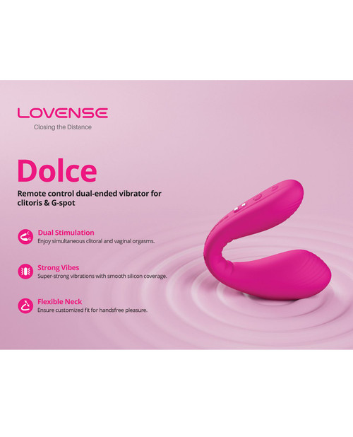 Lovense Dolce Bluetooth Adjustable Dual Vibrator