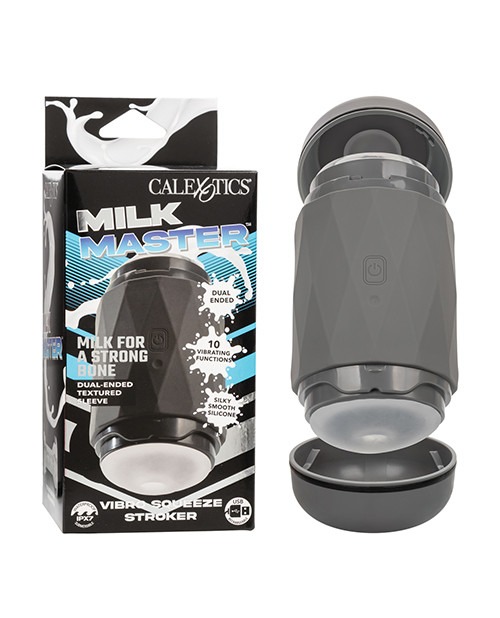 CalExotics Milk Master Vibro Squeeze Stroker
