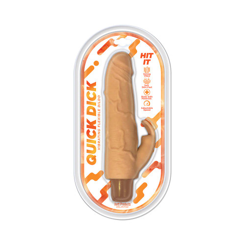Quick Dick Hit It Vibrating Rabbit Dildo