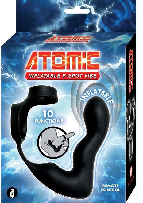 Atomic Inflatable P-Spot Vibe with Remote Control