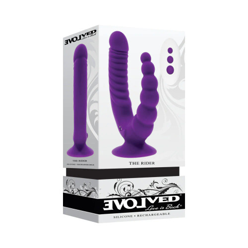 Evolved The Rider Double Dildo Vibrator