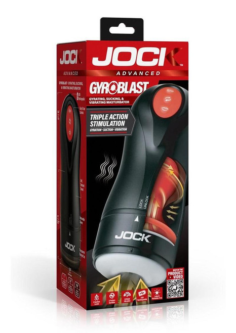 Jock Advanced Gyro Blast Triple Action Stroker