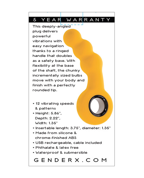 Gender X Bumble Anal Vibe
