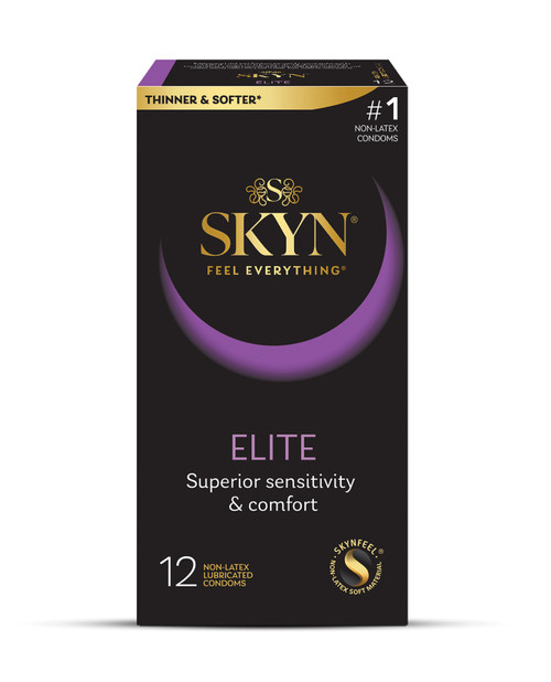 Skyn Elite Ultra Thin Non-Latex Condoms - 12pk