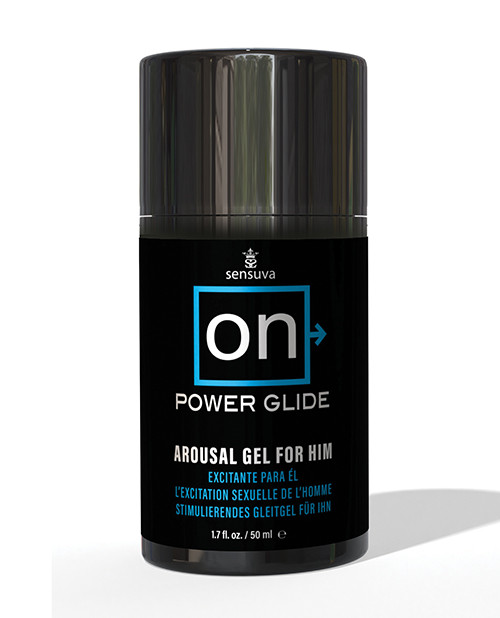 Sensuva On Power Glide Arousal Gel For Him - 1.7oz Sensuva On Power Glide Arousal Gel For Him - 1.7oz