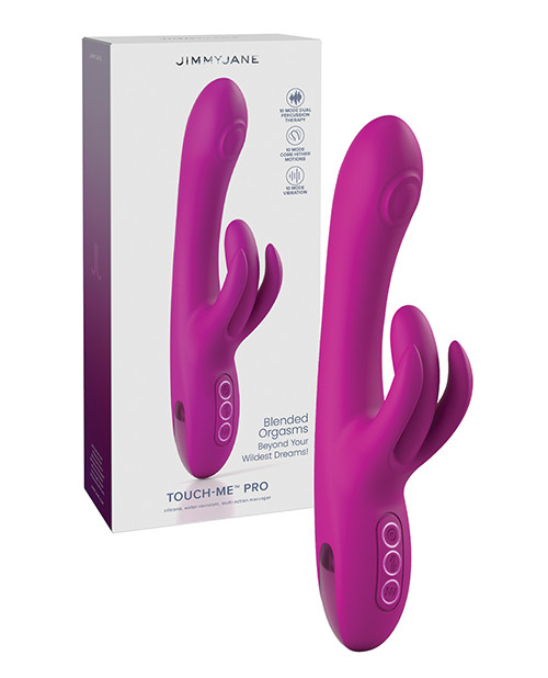 JimmyJane Touch Me Pro Rechargeable Rabbit Vibrator JimmyJane Touch Me Pro Rechargeable Rabbit Vibrator