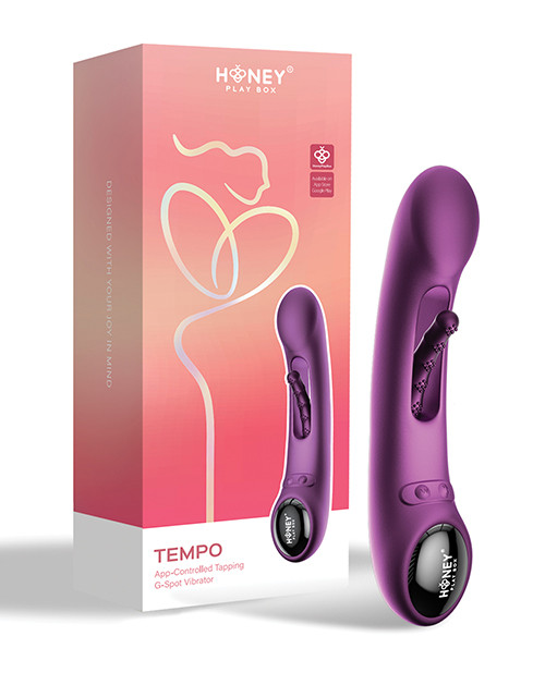 Honey Play Box Tempo App-Controlled Tapping G-Spot Vibrator