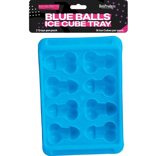 Blue Balls Ice Cube Tray - 2pk