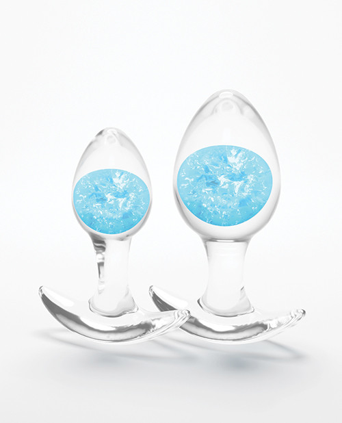 Glams Cosmic Silicone Anal Plug 2pc Kit