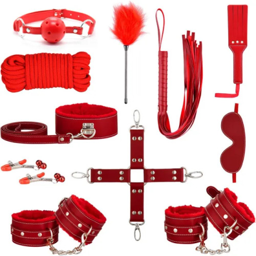 11pc BDSM Bondage Set