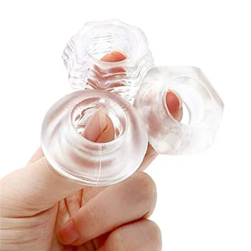 Stamina Rings Super Stretchable - 3 Pack - Clear
