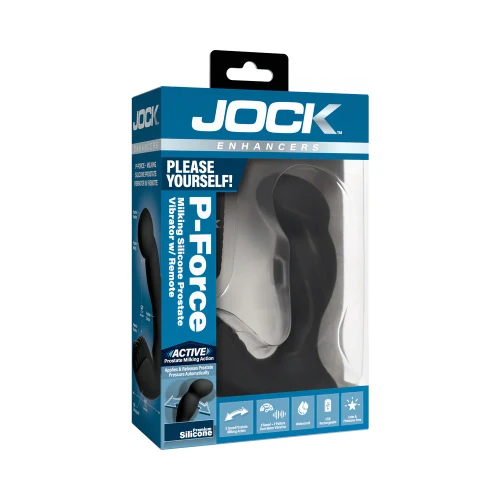 Jock Enhancers: P-Force Silicone Prostate Vibrator w/ Remote
