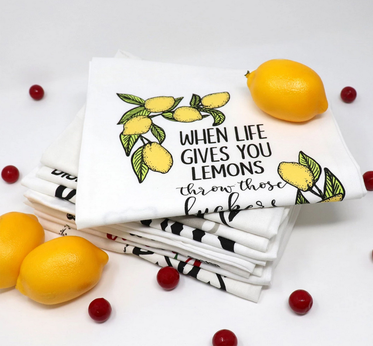 Funny Kitchen Towels From Twisted Wares™ -Please Wash Your Hands Terry