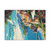 Amalfi Coast Italy Glass Cutting Board – Coastal Kitchen Decor & Serve