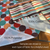 Retro Multicolor Stripe Table Runner - Choose Cotton Twill or Poly - 2 Sizes