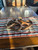 Retro Multicolor Stripe Table Runner - Choose Cotton Twill or Poly - 2 Sizes