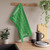 Football Field Touchdown Tea Towel - Kitchen Game Day Decor