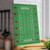 Football Field Glass Cutting Board - Touchdown Gameday Decor