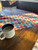 Retro Polka Dot Table Runner - Cotton Twill or Polyester - 2 Sizes