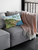 Big Sur California Lumbar Pillow with Bixby Bridge in Watercolor