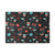 Cocktail Bar Glass Cutting Board – Retro Mid-Century Drink Pattern
