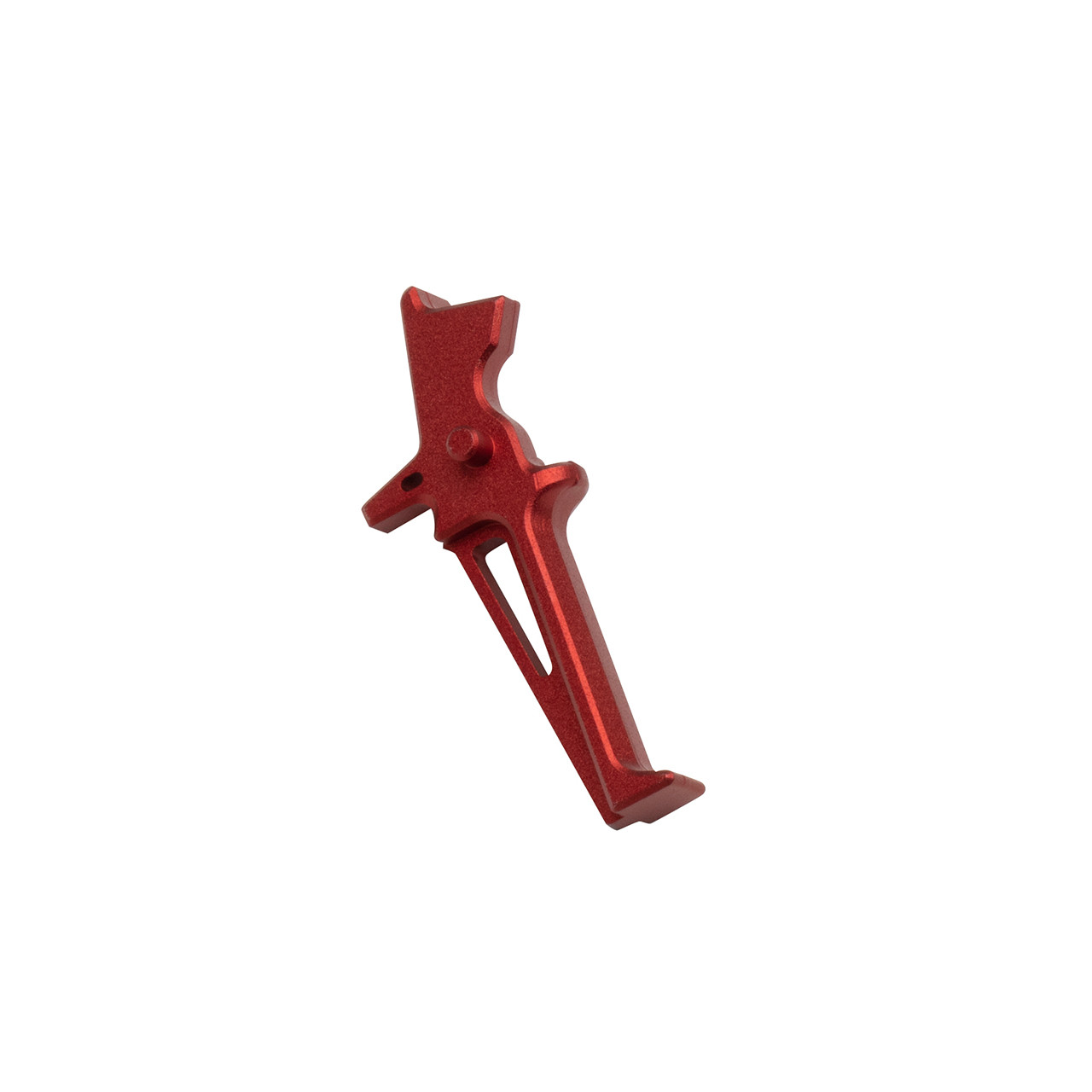 Shop CMC Flat Trigger Assembly CNC / Anodized Red - $ 25 - Krytac.com | For Airsoft Use Only.