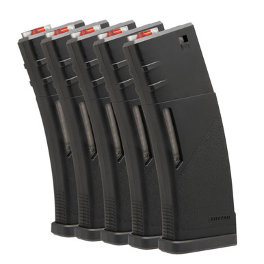 KRYTAC M4 MID-CAP MAGAZINE 150RD FDE 5本 KTP-KA206-00U-B5-FDE.jpg
