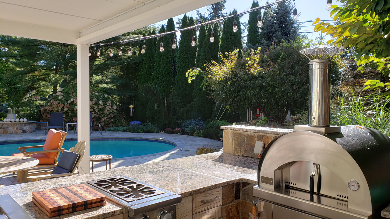 italian outdoor kitchen