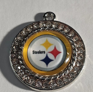 25mm Steelers Round w stone