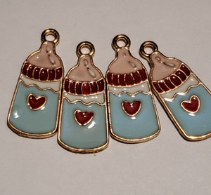 Baby Bottle Blue Fill