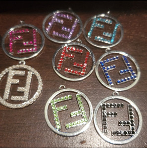 Floating FF w color stone